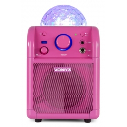 Głośnik z półkulą do karaoke, LED BT RGB, BeamZ, SBS50P